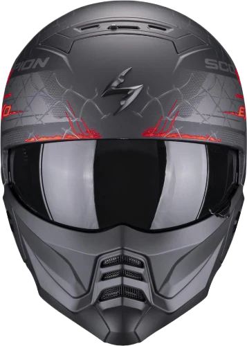 SCORPION  - EXO-COMBAT II XENON Negro mate-Rojo - Image 2