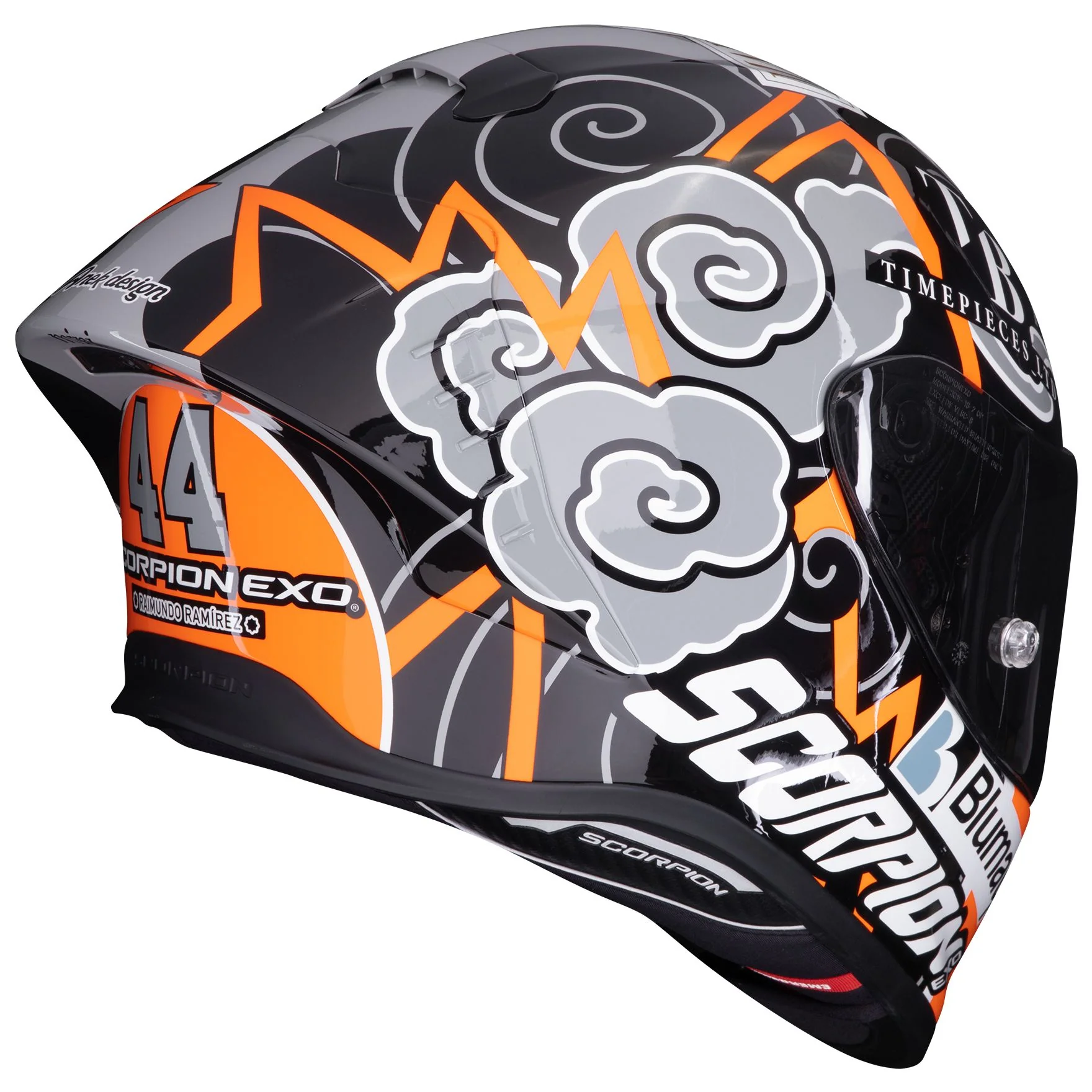 SCORPION EXO-R1 EVO AIR FIM RACING#1 Replica ARON 2024 INTEGRAL CASCO - Image 2