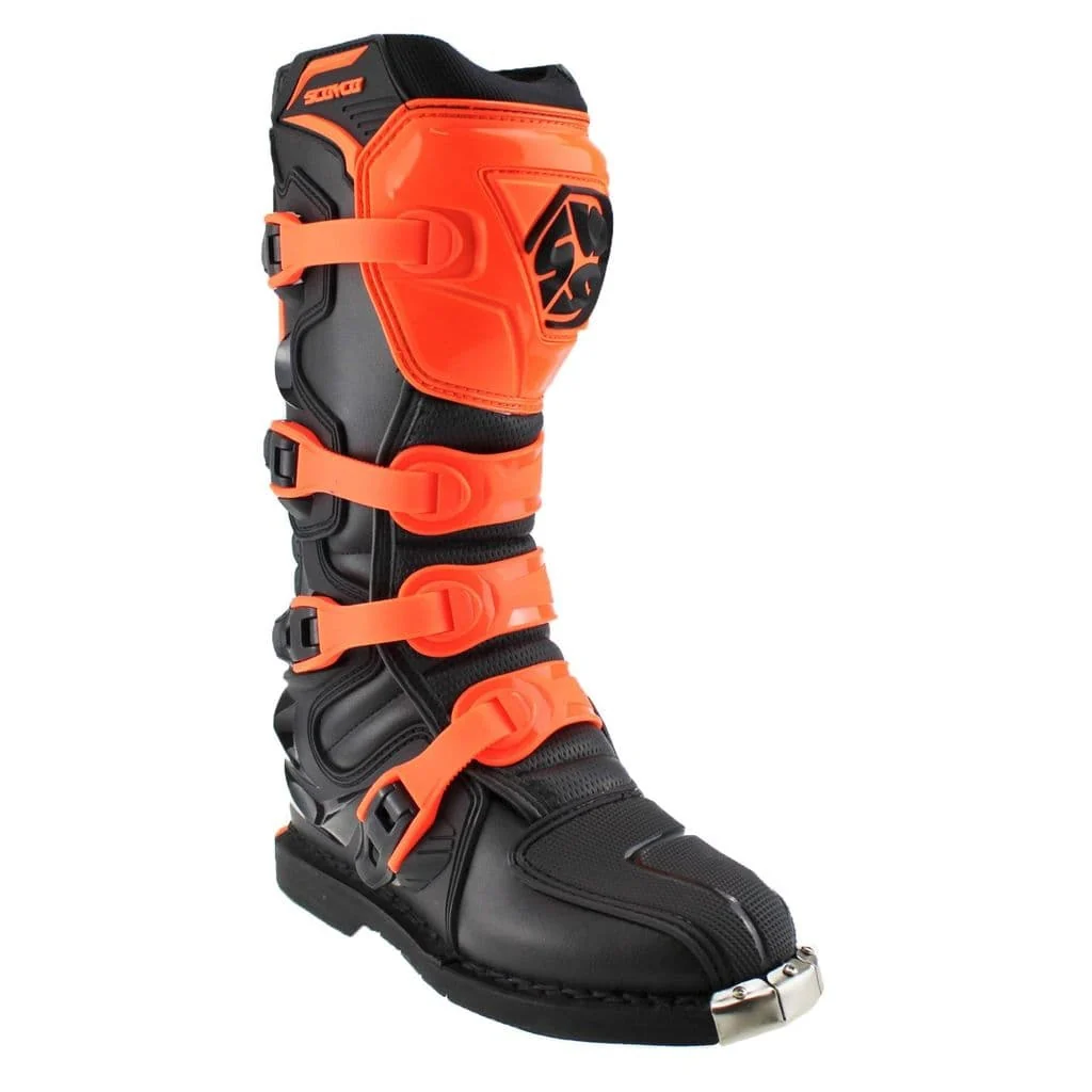 SCOYCO MOTOCROSS SPORT ENDURO BOOT NEGRO/NARANJA - Image 2