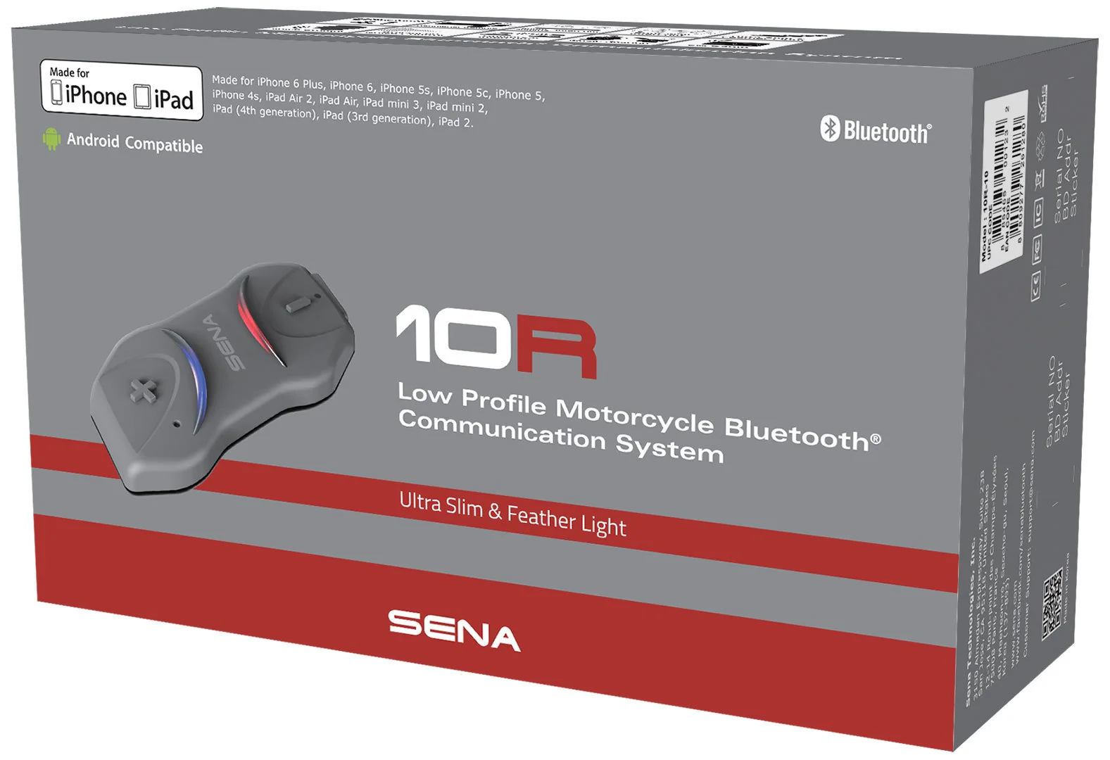Sena 10R Sistema de comunicación Bluetooth Paquete individual - Image 6