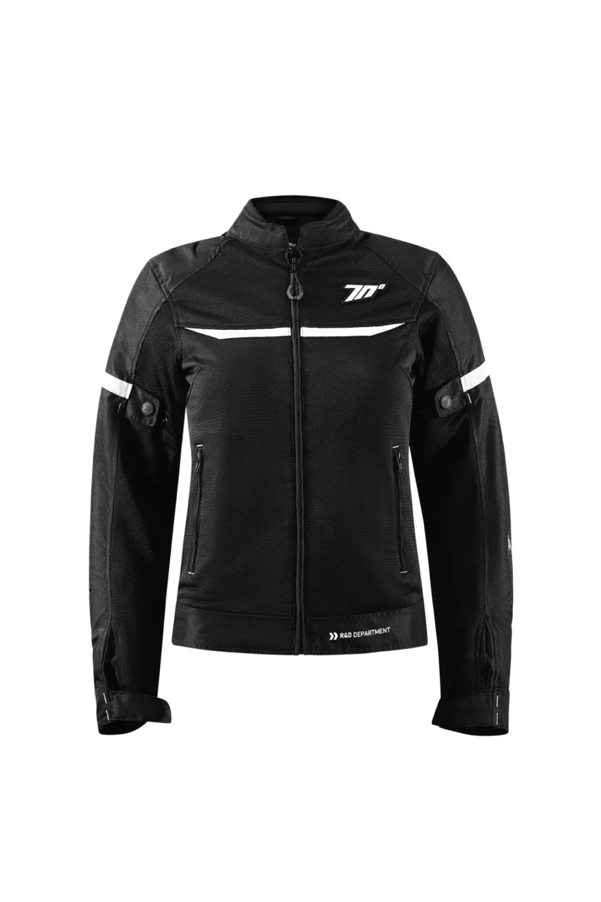 SEVENTY SD-JR30.2 MOJAVE CHAQUETA DE VERANO MUJER NEGRA BLANCO - Image 2