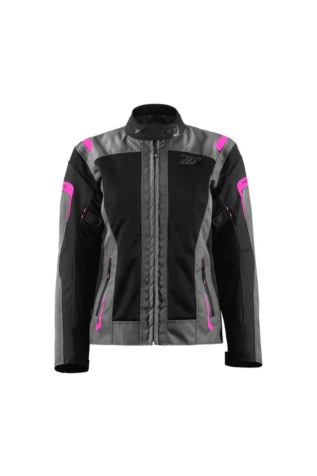 SEVENTY SD-JT68 SAHARA CHAQUETA MUJER VERANO GRIS FUCSIA - Image 2