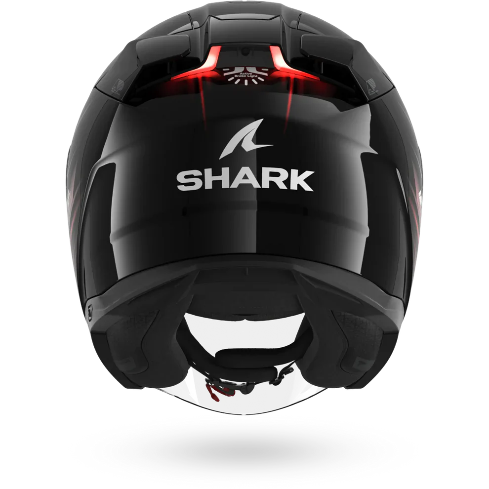 SHARK SKWAL i3 JET Light-Blur Casco Negro Rojo Blanco - Image 5