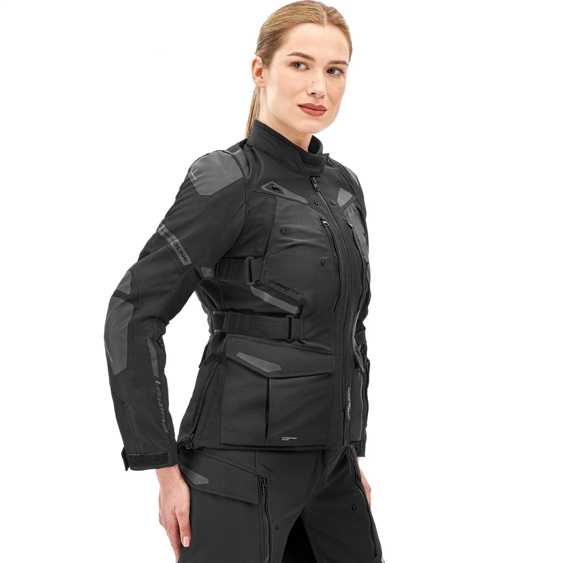 Shima DUNE LADY De Turismo Motos Chaqueta Textile Negro - Image 4