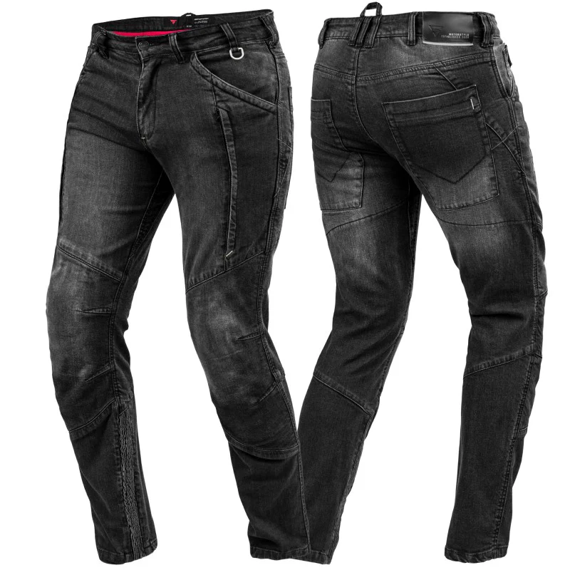 SHIMA GHOST JEANS PANT BLACK - Image 3