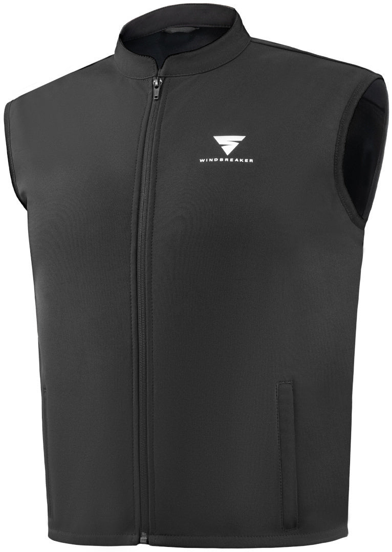 SHIMA WINDBREAKER CHALECO DE MOTO CORTAVIENTOS NEGRO - Image 2