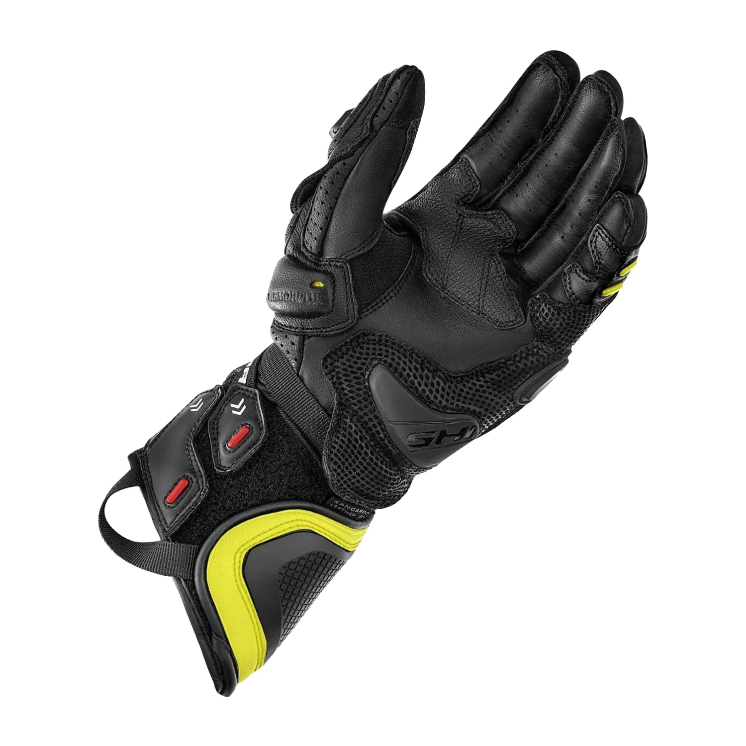 SHIMA RS-3 GUANTES DE MOTO HOMBRE NEGRO FLUOR - Image 3