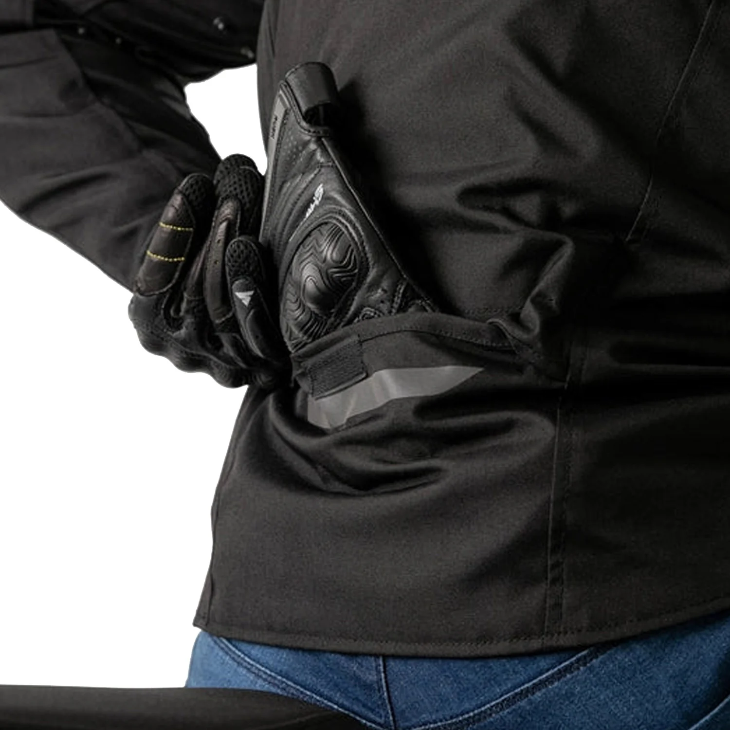 Shima Rush 2.0 Hombre Impermiable Chaqueta Negro - Image 9