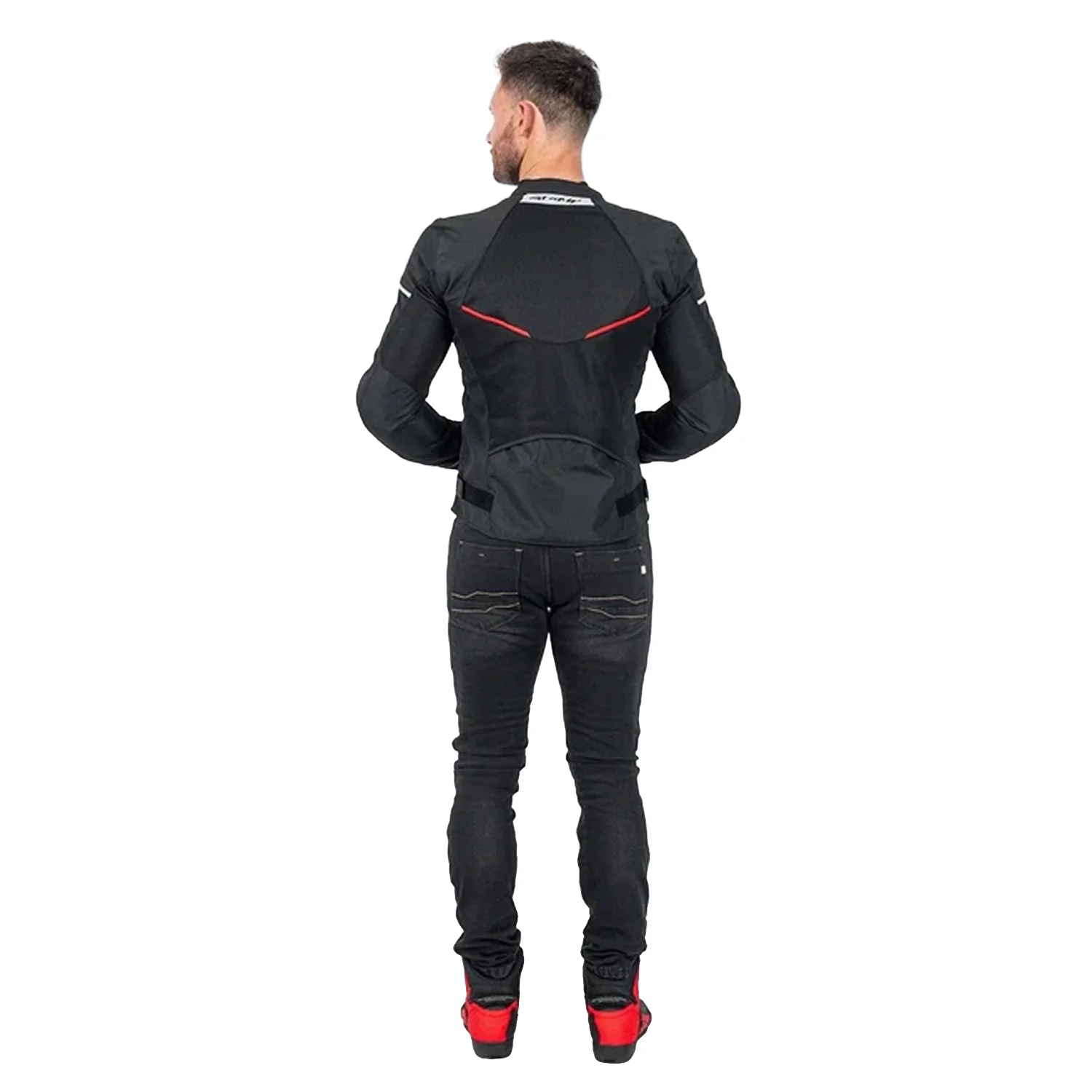 SHIMA X-MESH 2.0 CHAQUETA DE MOTO HOMBRE NEGRO - Image 4