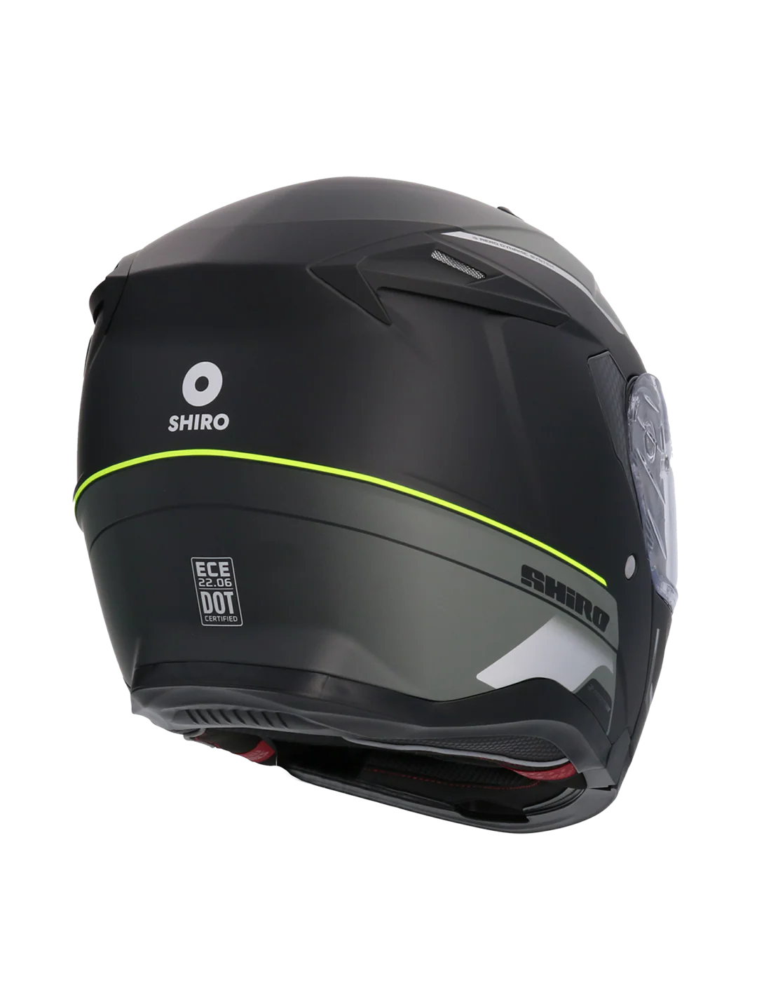 SHIRO CASCO DISCOVER ROYAL VERDE MATE - Image 7