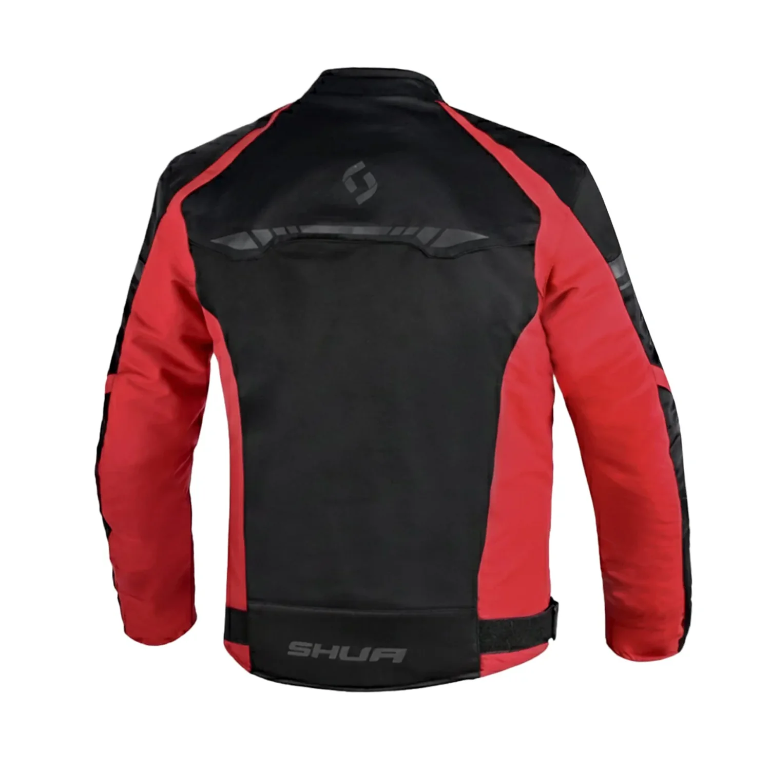 SHUA IMMORTAL CHAQUETA DE MOTO DE HOMBRE NEGRO ROJO - Image 3