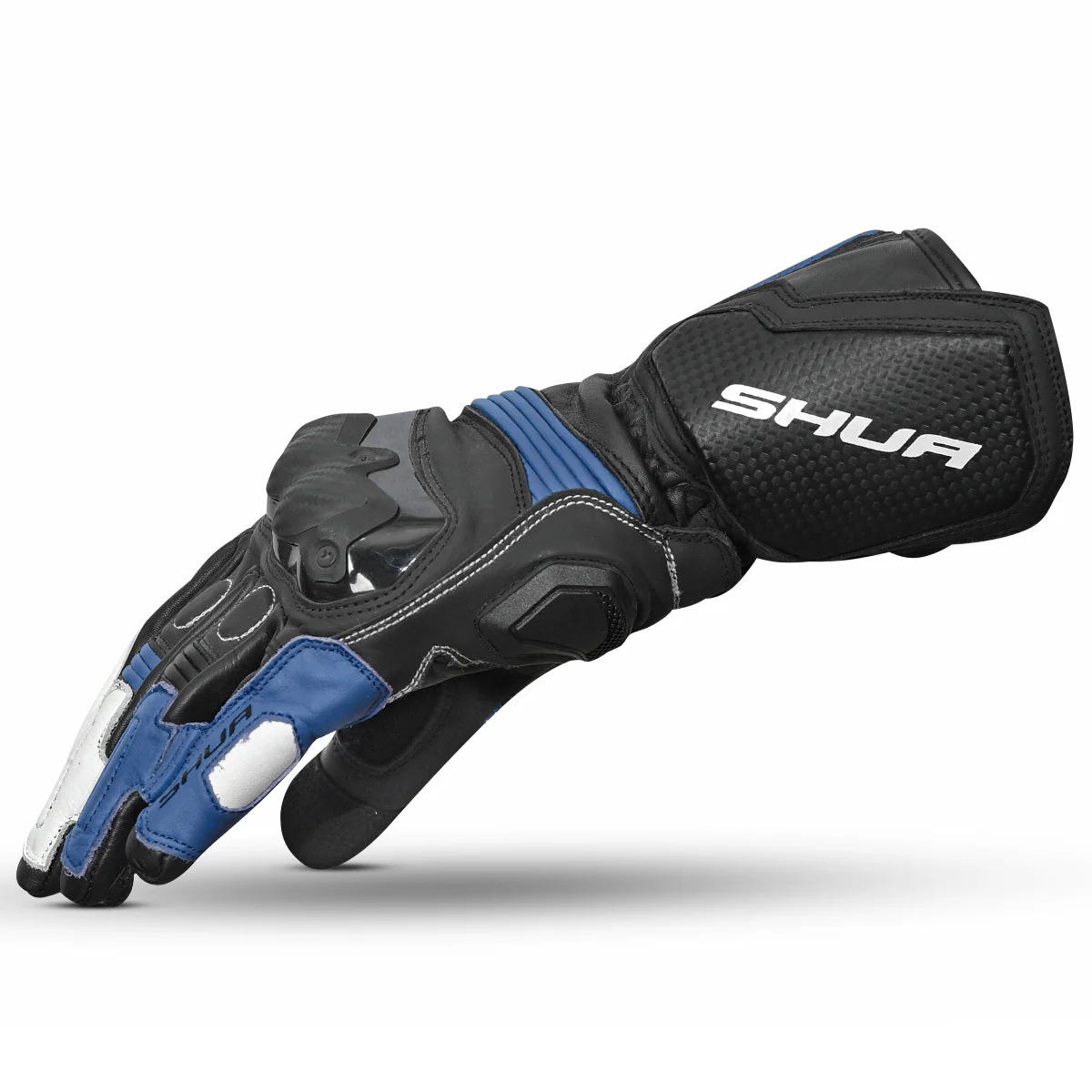 SHUA Ranger Pro Guantes Negro Blanco Azul - Image 4