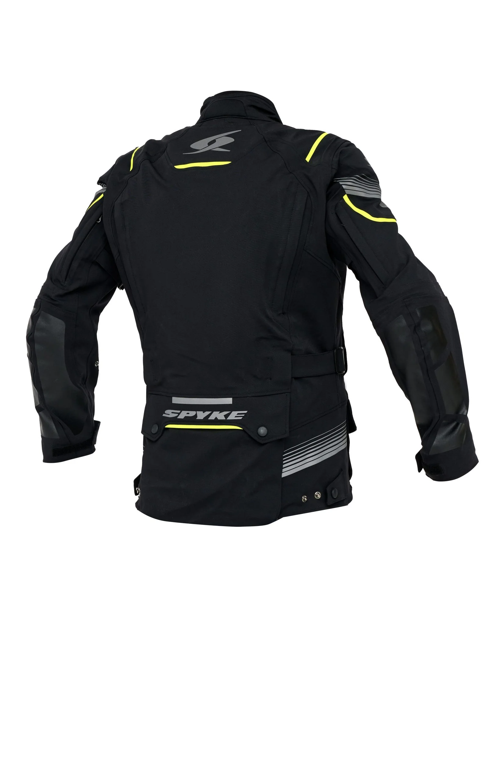 SPYKE ARTICA DRY TECNO JACKET BLACK FLUOYELLOW - Image 2
