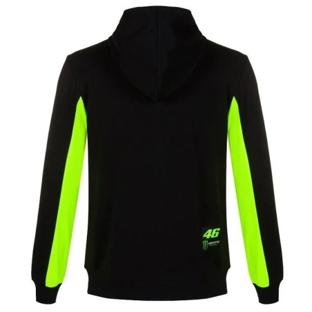 VR46 HOMBRE SUDADERA CREMALLERA MONZA NEGRO - Image 2